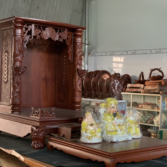 Bàn thờ ông Địa trọn bộ