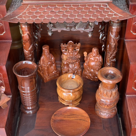 Bàn thờ ông Địa trọn bộ-phong cách Bắc