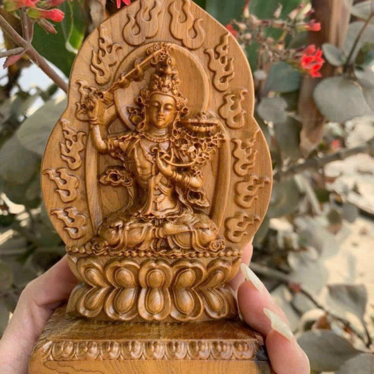 Tượng gỗ điêu khắc Phật giáo - 2