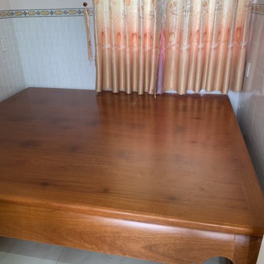 Chạm gỗ phòng ngủ - tấm phản gỗ