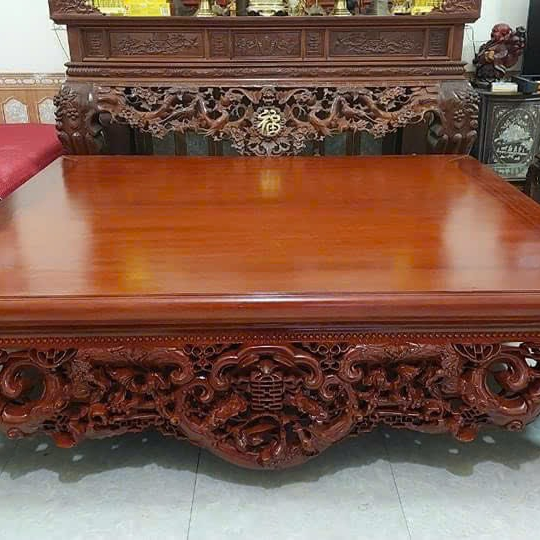 Phản gỗ chạm khác đẹp