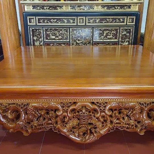 Phản gỗ chạm khác đẹp