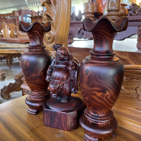 Tượng gỗ & Lục bình gỗ- nhiều mẫu chọn